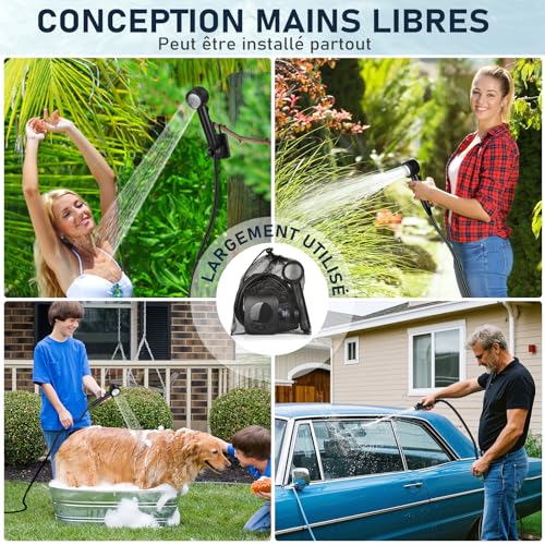 Thumbnail 7 de Spopal Douche Camping 8000 mAh – Douche portable avec affichage intelligent et 4 modes