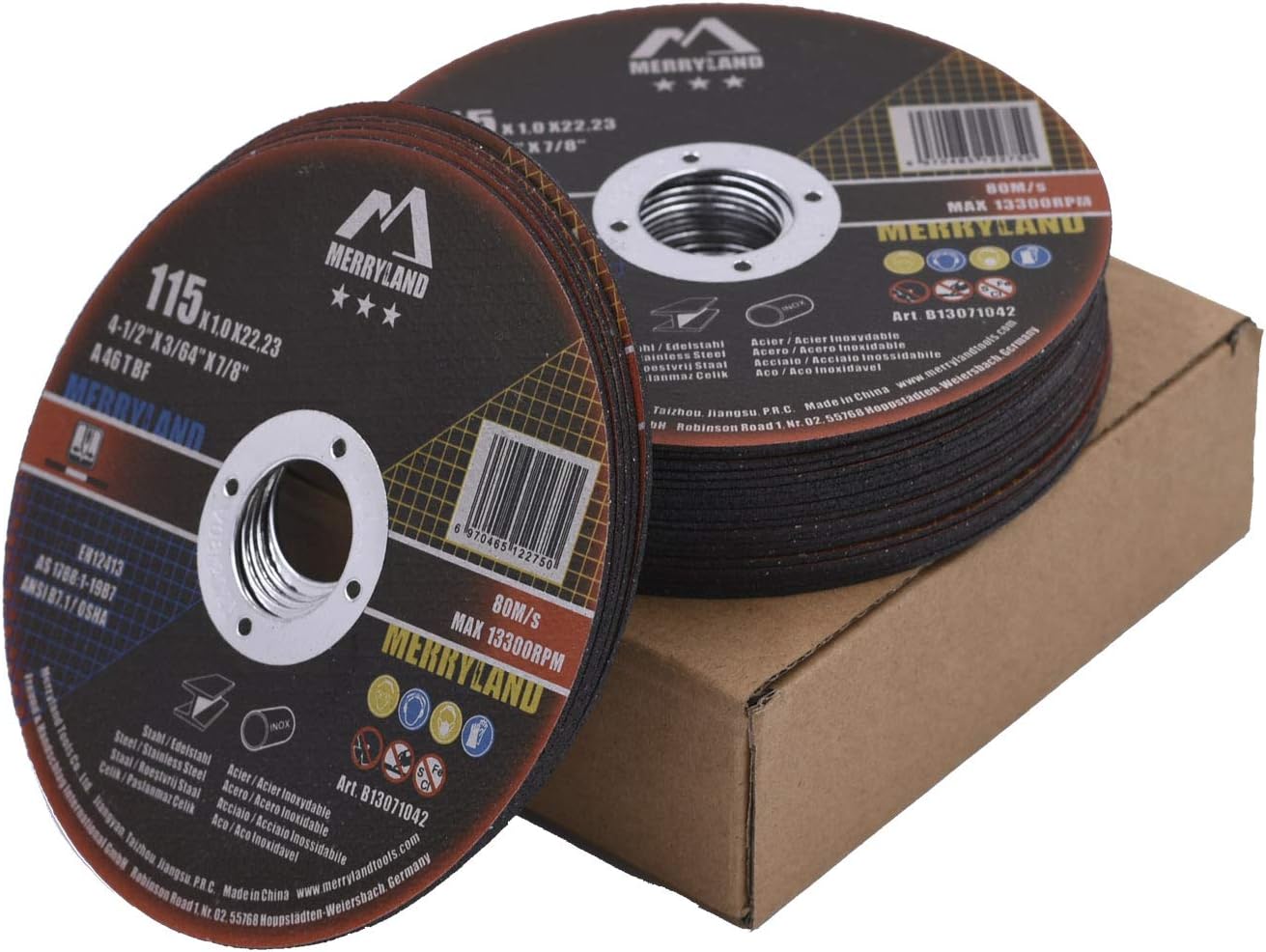 Merryland Cut Off Wheel 4.5" metal cutting disc 🛠