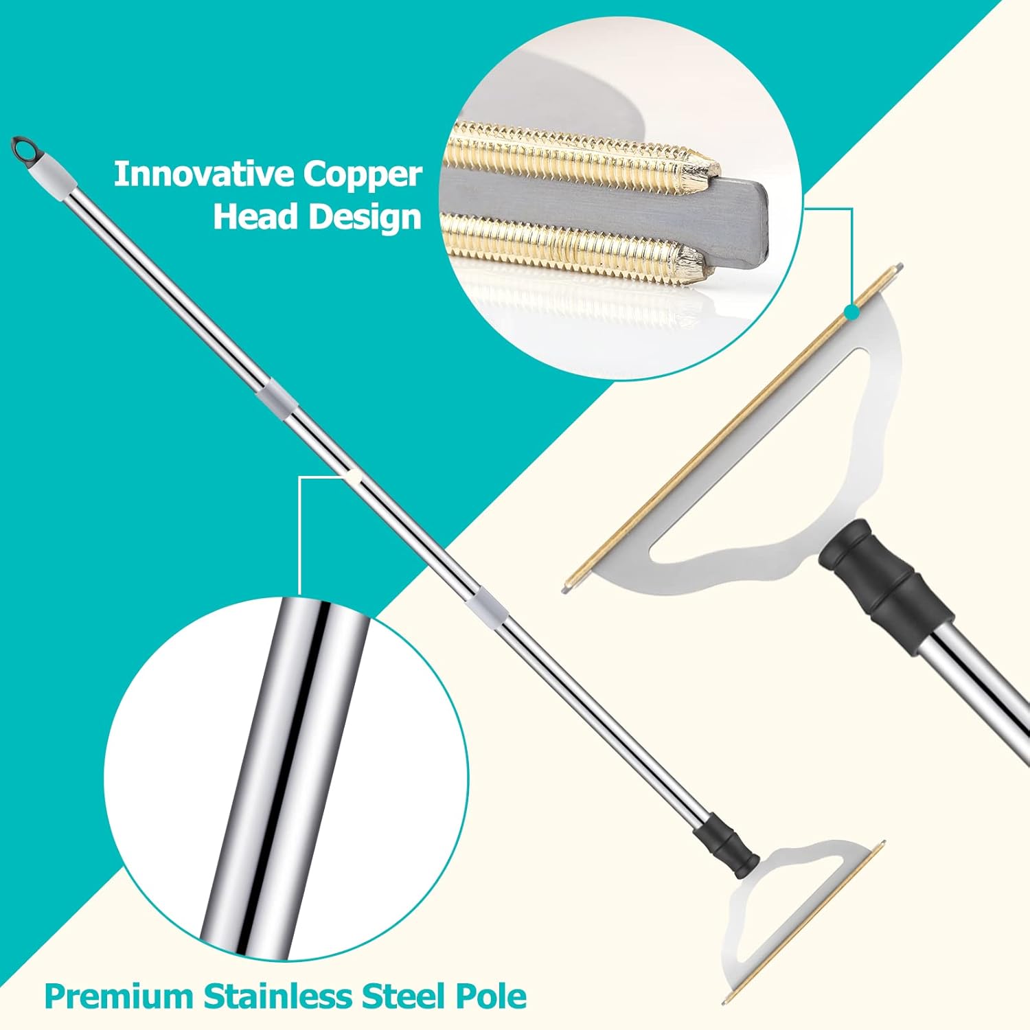 Thumbnail 1 de GOSEDER Carpet Rake for Pet Hair Removal