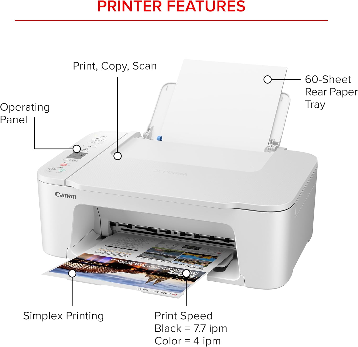Detalle de Canon All-in-One Printer TS3720