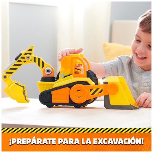 Thumbnail 3 de Rubble & Crew Pack Excavadora + Figura Rubble 6068074 🚂