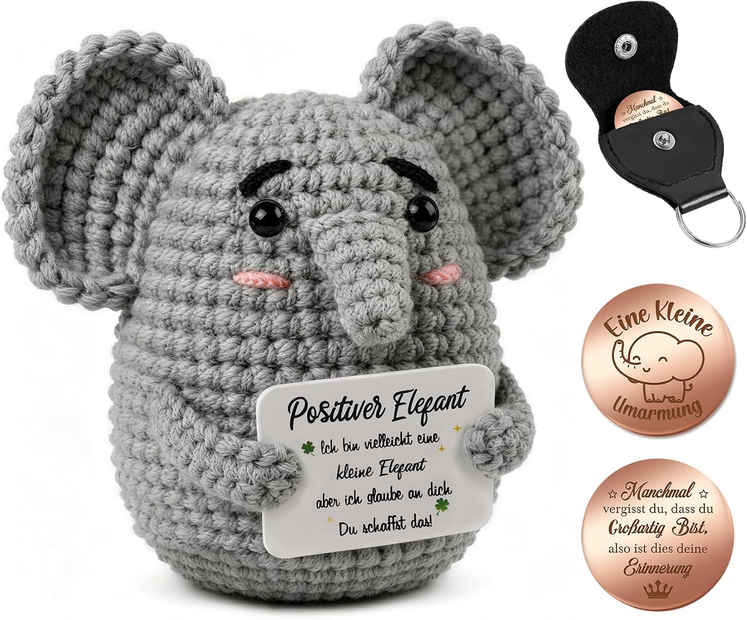 Detalle de Giftota Pocket Hug Elefant