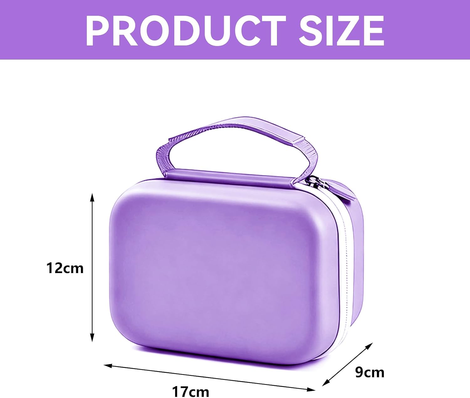Thumbnail 1 de Kids Camera Case for Instant Print Cameras (Purple) – Fits ETIKEZ, Hangrui, HiMont and More