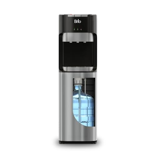 Imagen de Brio Bottom Load Water Cooler Dispenser for 5 Gallon Bottles – 3 Temperatures with Child Lock and LED Bottle Alert en OfertitasTOP