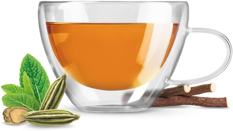 Detalle de Caffè Borbone Tisane Détox – 72 dosettes ESE (4 paquets), emballage recyclable