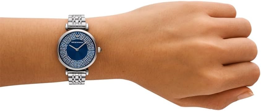 Thumbnail 1 de Emporio Armani Orologio da donna in acciaio con cassa 32 mm e cinturino inox