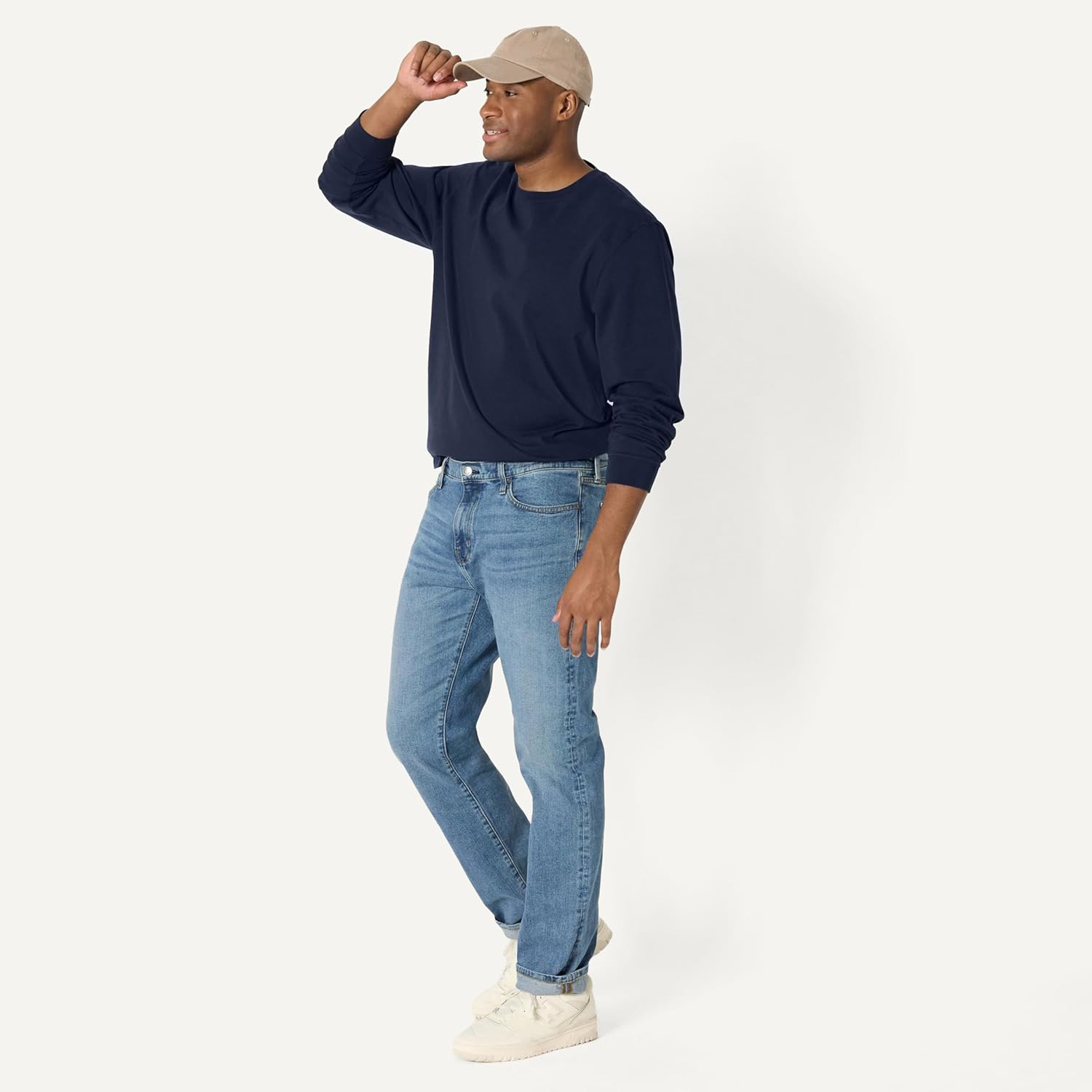 Thumbnail 6 de Amazon Essentials Men's Relaxed Fit Long Sleeve T-Shirt