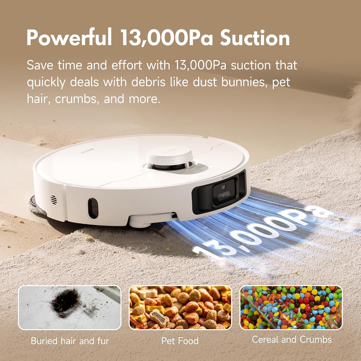 Detalle 2 de Mova P10 Pro Ultra robot vacuum 13,000Pa