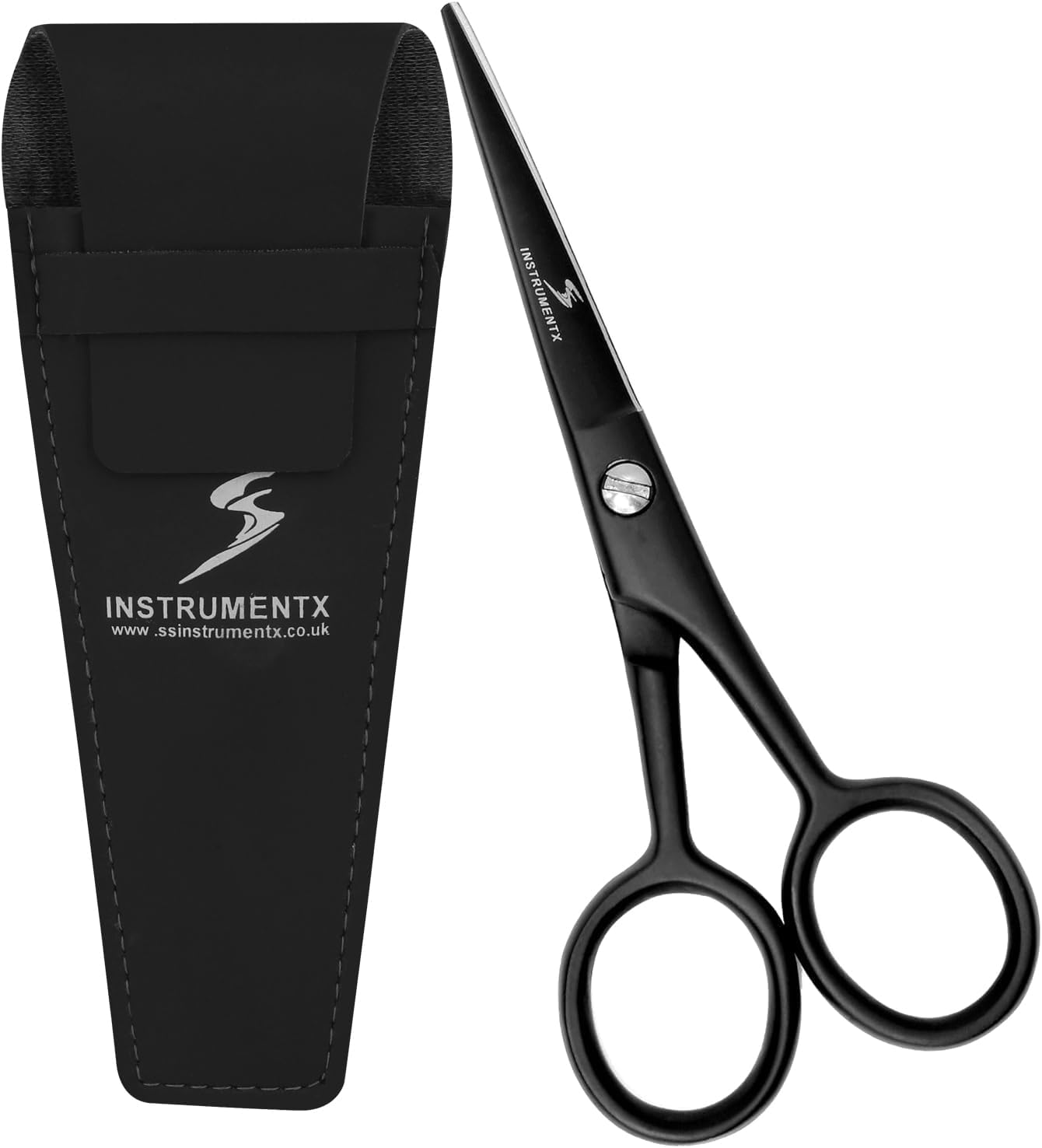 Thumbnail 6 de SS INSTRUMENTX - Ciseaux barbe homme professionnels, multi-usages en acier inoxydable, noir, ambidextre