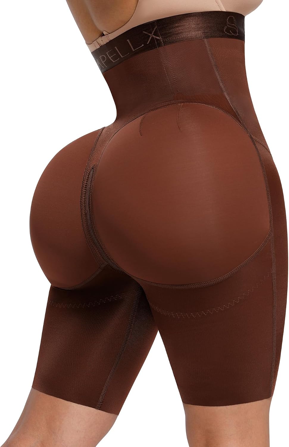 Thumbnail 6 de SHAPELLX Shapewear High Waisted 38cm Zipper Shorts