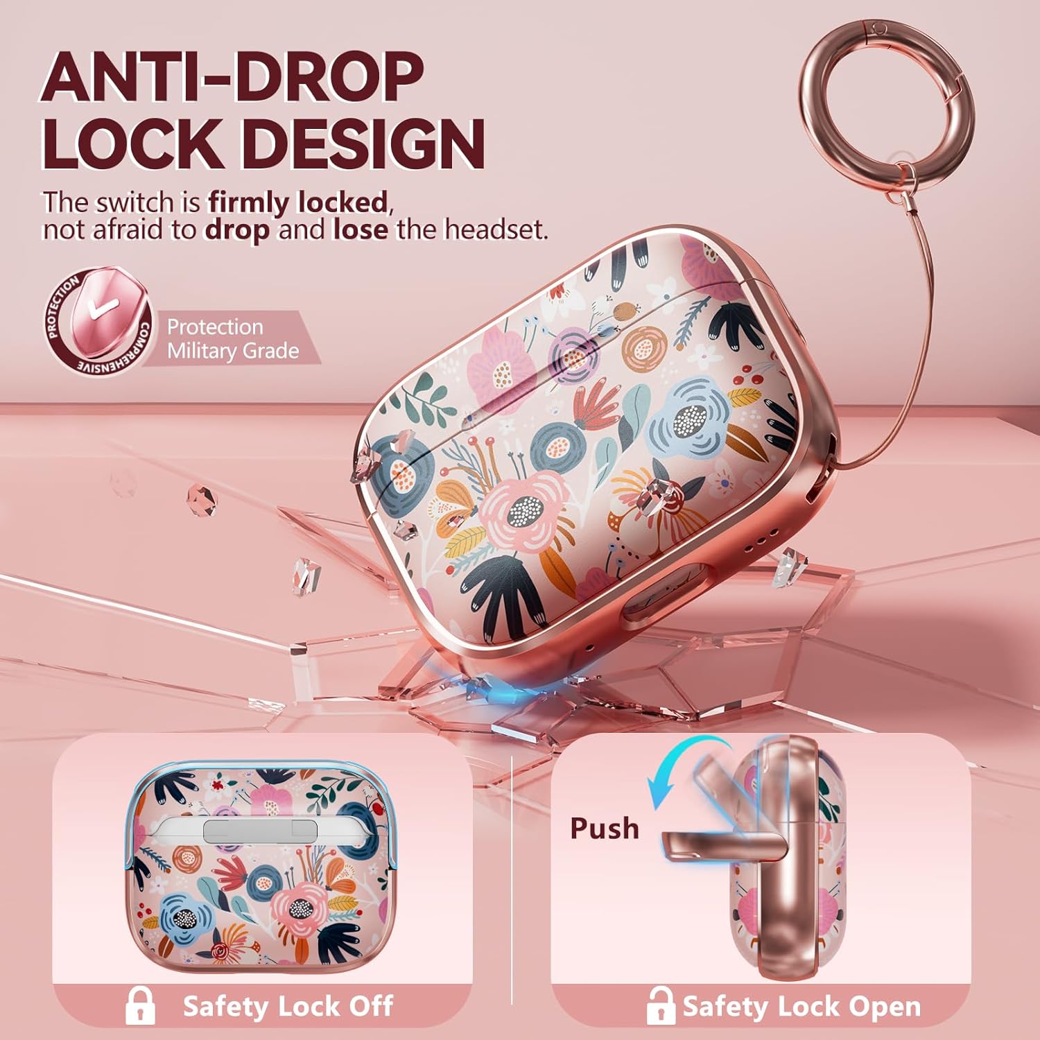 Detalle de Inesore AirPods Pro 3 Case 2025