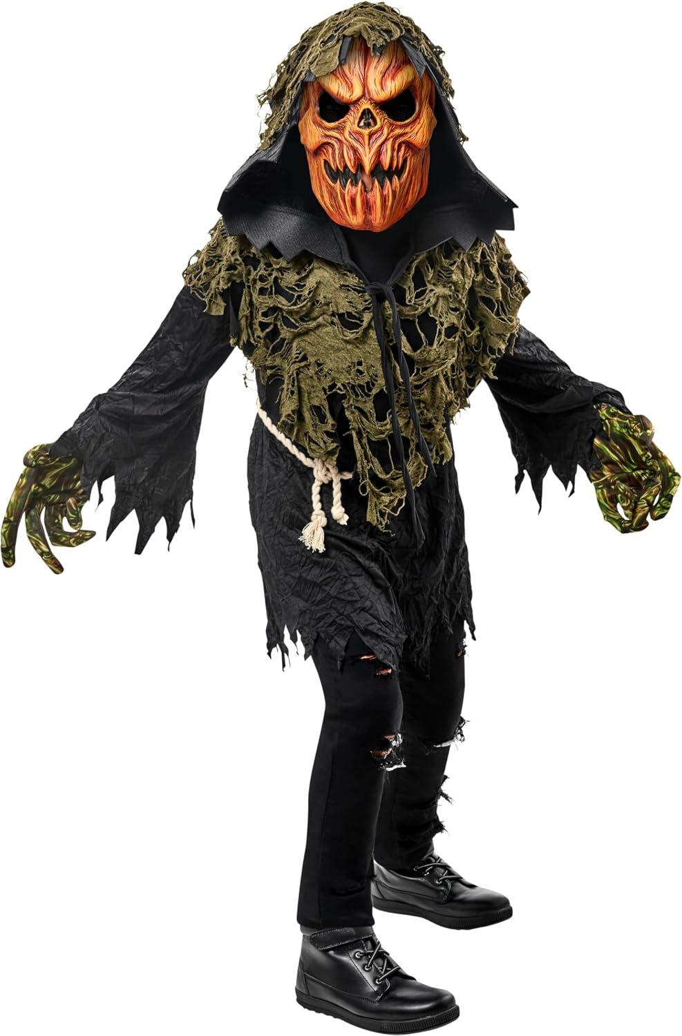 Detalle de Rubies Kids' Pumpkin Ghoul Costume, Medium