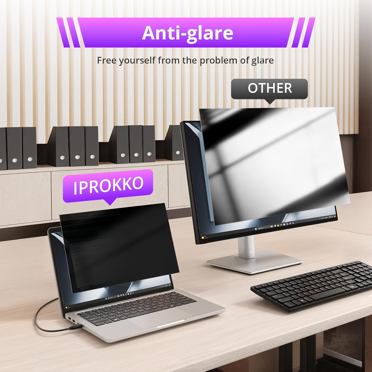 Thumbnail 4 de IPROKKO 15.6 inch privacy screen