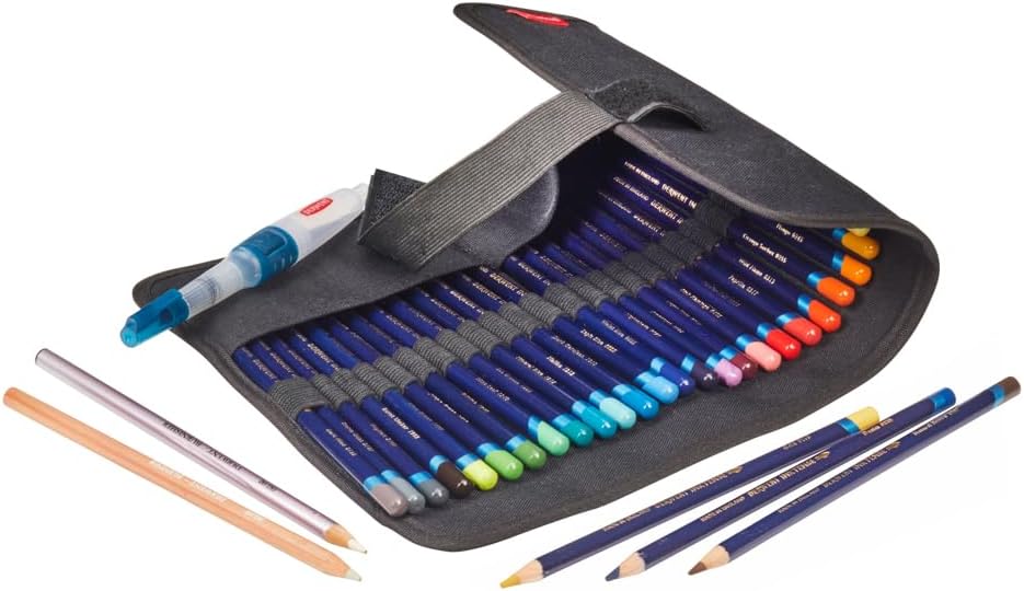 Detalle de Derwent Pencil Wrap 24 crayons ✏