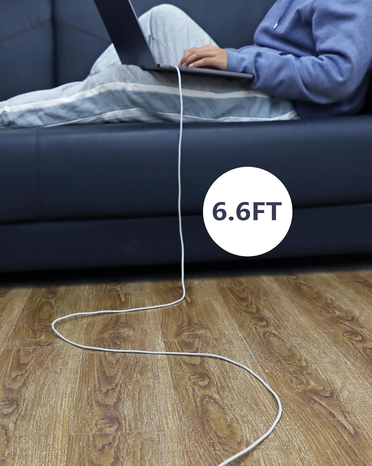 Thumbnail 4 de DERLULU Magnetic Charger Cable, 6.6 ft
