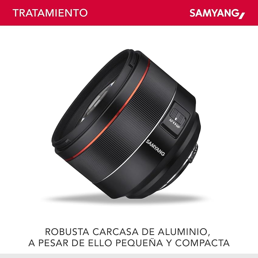 Thumbnail 2 de Samyang SA7073: objetivo AF 85 mm F1.4 para Nikon F