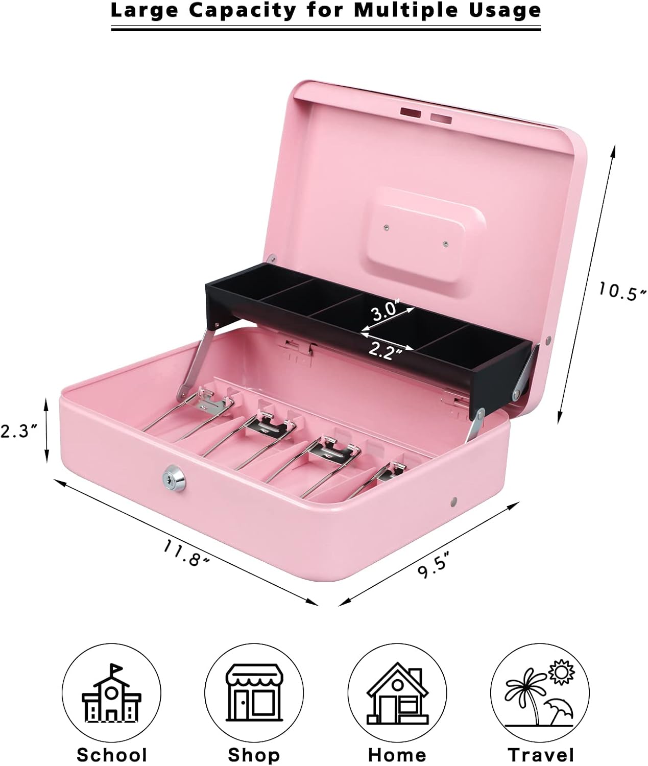 Detalle de xydled Cash Box, Pink