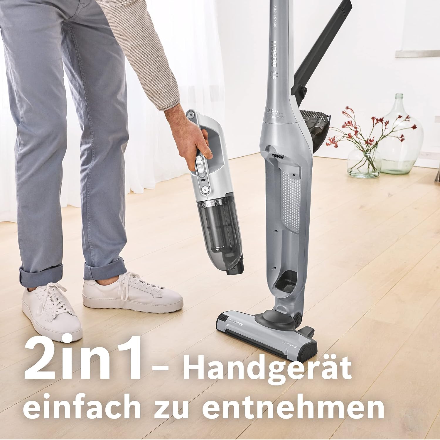 Thumbnail 1 de Bosch BBH3K2801 Akku-Staubsauger 55 Min 🧹