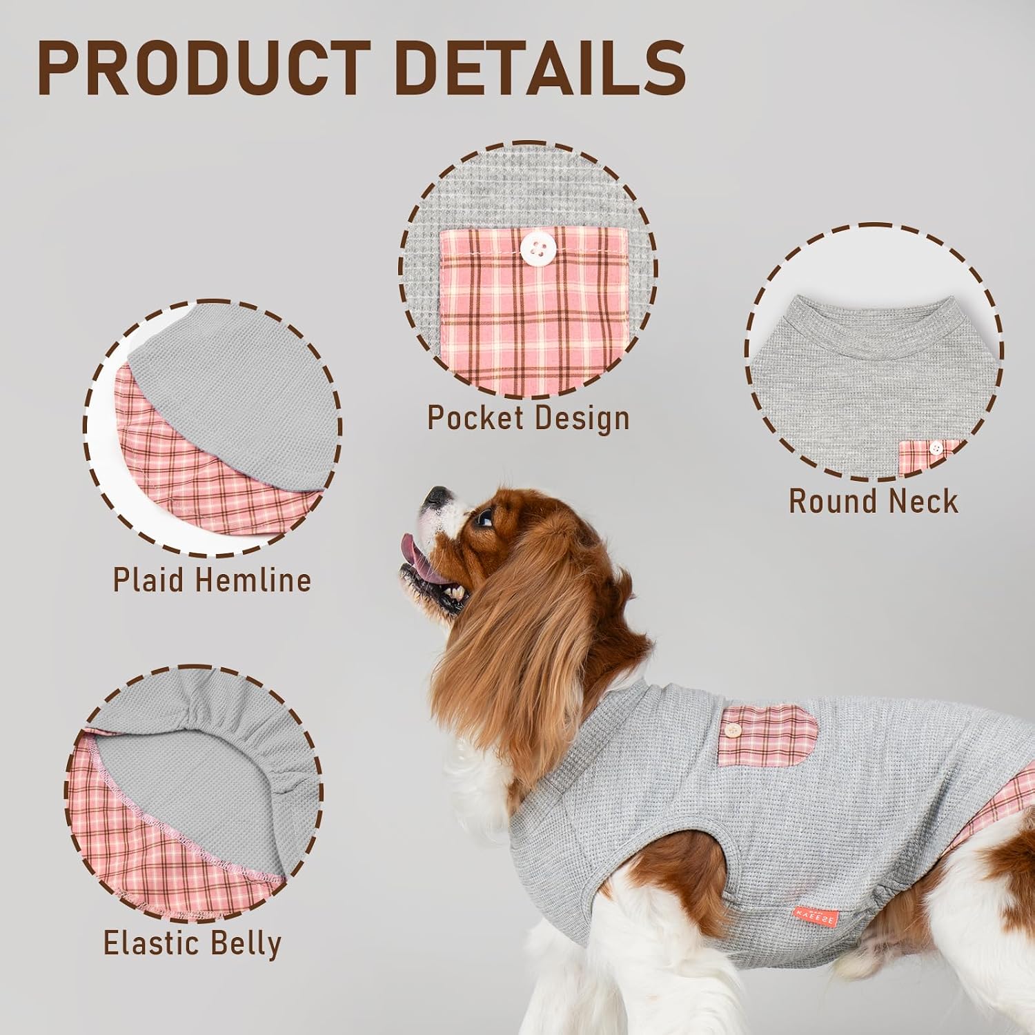 Detalle 2 de KYEESE Dog Shirt, Medium