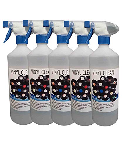 Detalle de Trade Chemicals Vinyl Record Cleaner: 5 x 1L Ready‑to‑Use Spray