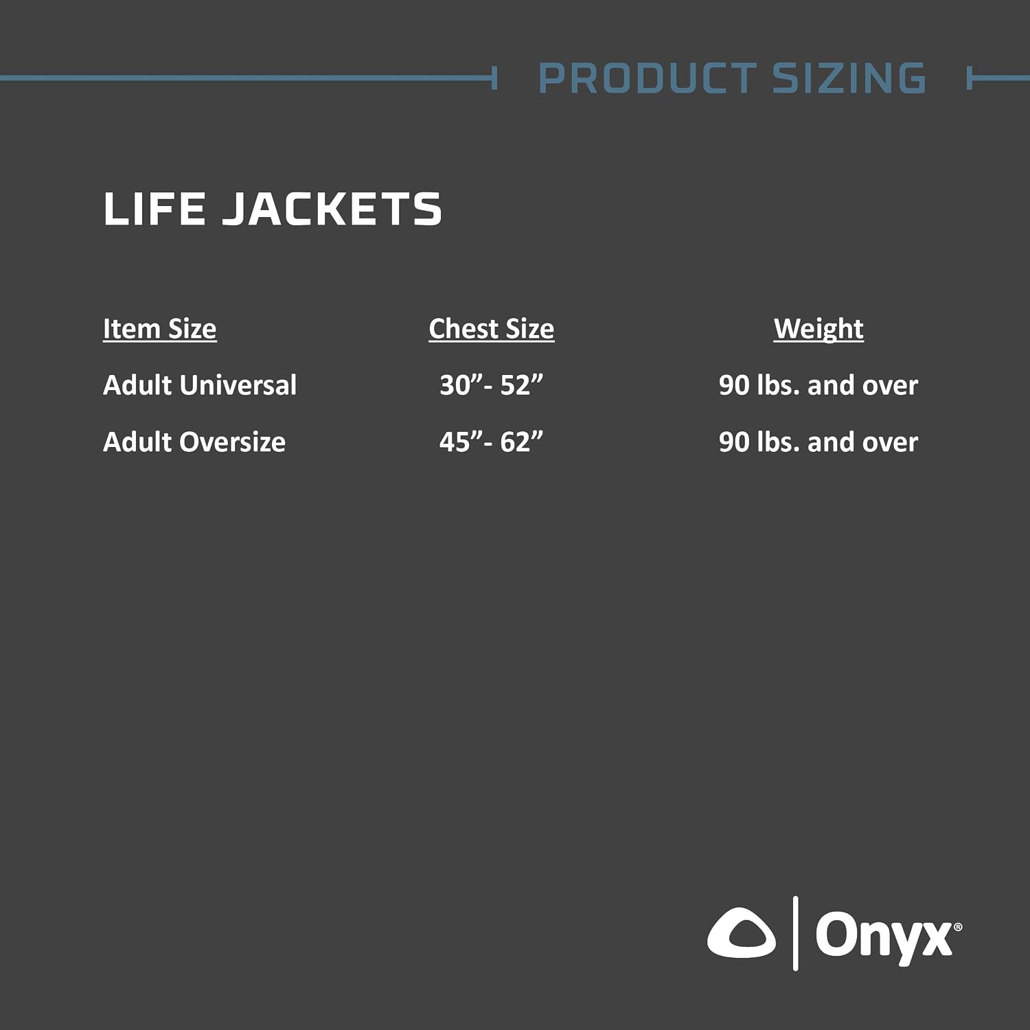 Thumbnail 2 de Onyx Life Jacket Nylon