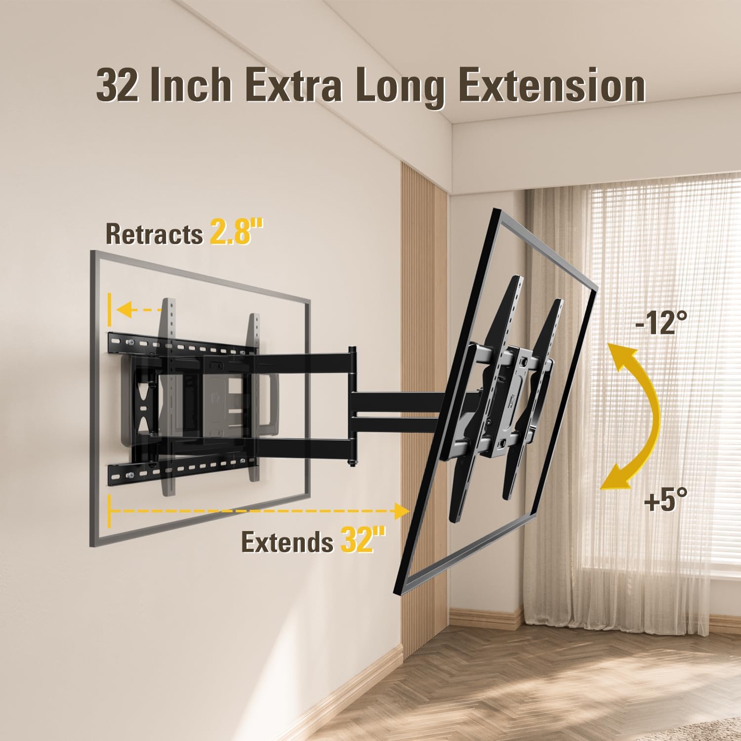 Detalle 1 de Mounting Dream MD2285-LA TV mount 32 in