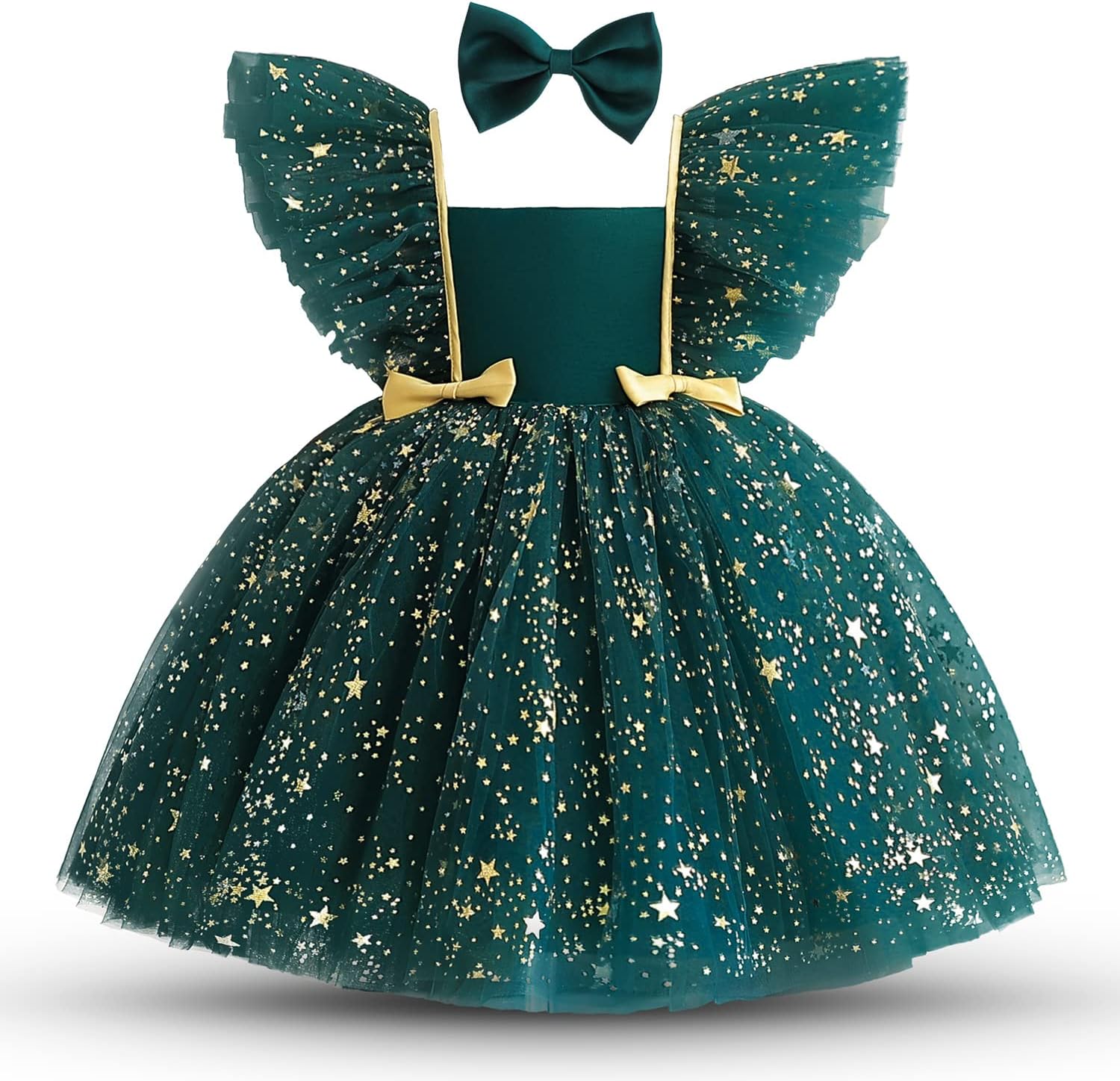 Thumbnail 2 de NNJXD Baby Girl Princess Lace Tutu Gown