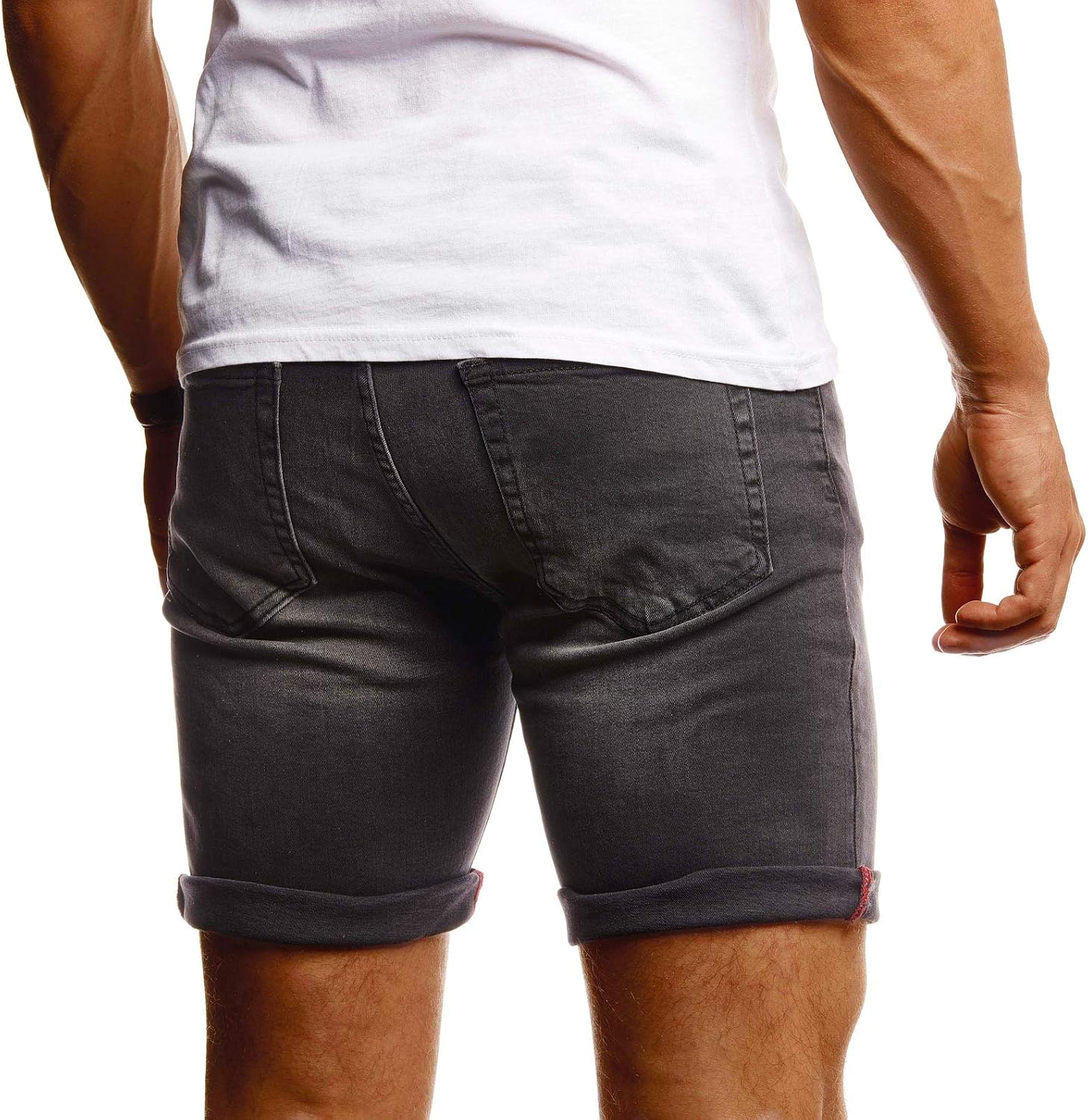 Thumbnail 2 de Leif Nelson LN1397 Short jean homme court