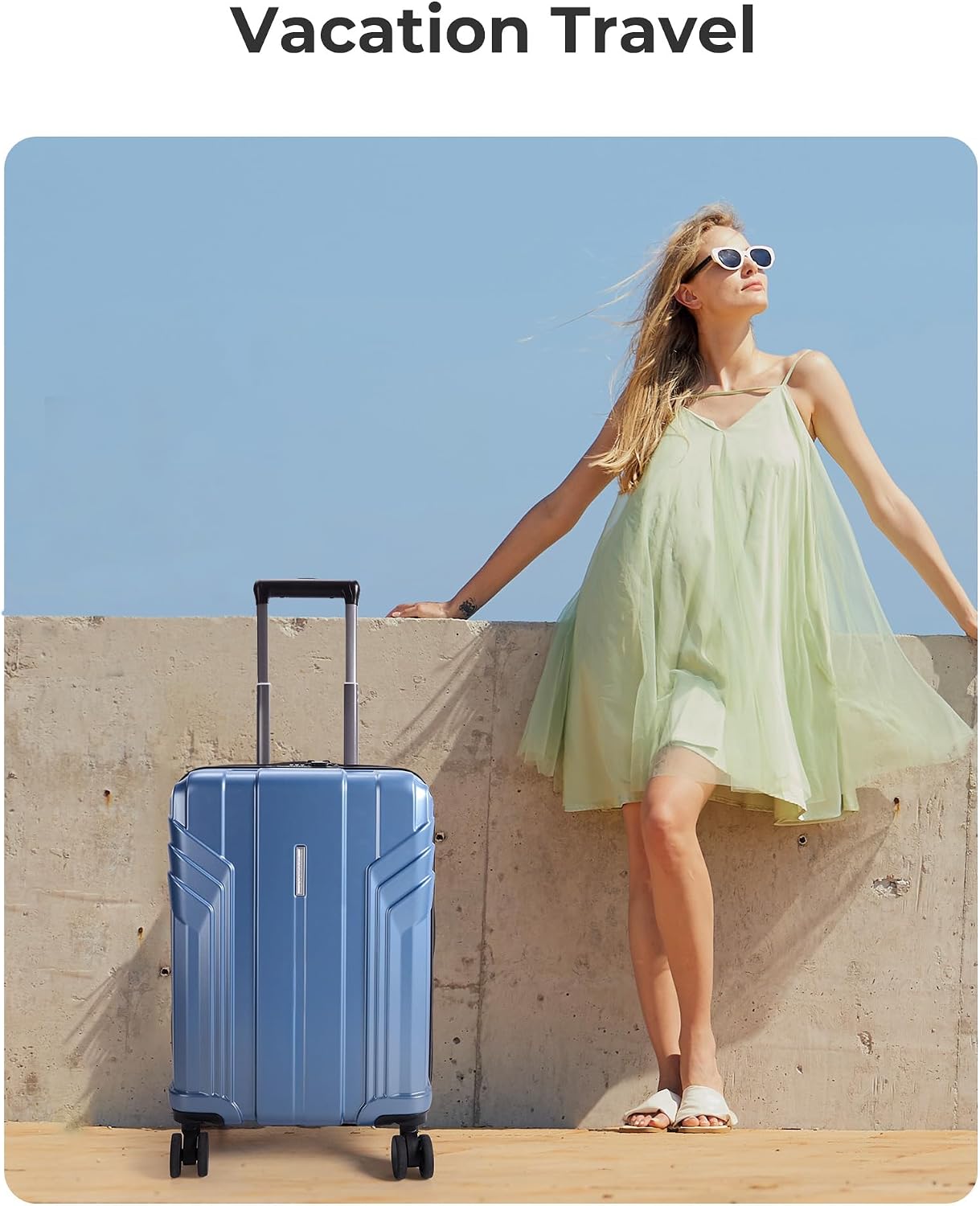 Thumbnail 6 de BAGSMART 22x14x9 Expandable Suitcase