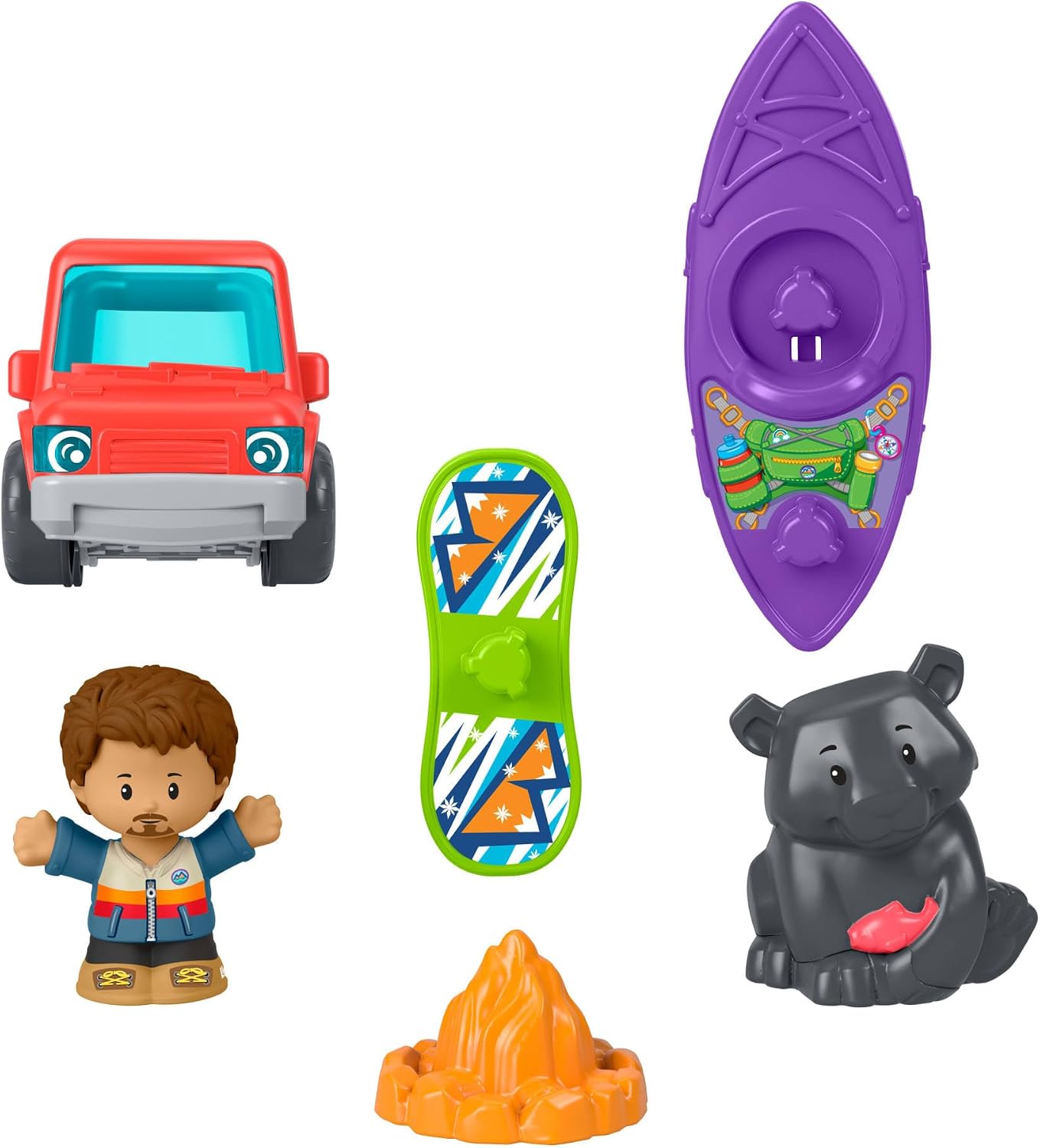 Thumbnail 4 de Fisher-Price Little People Ultimate Mountain JJY77 peuterspeelset