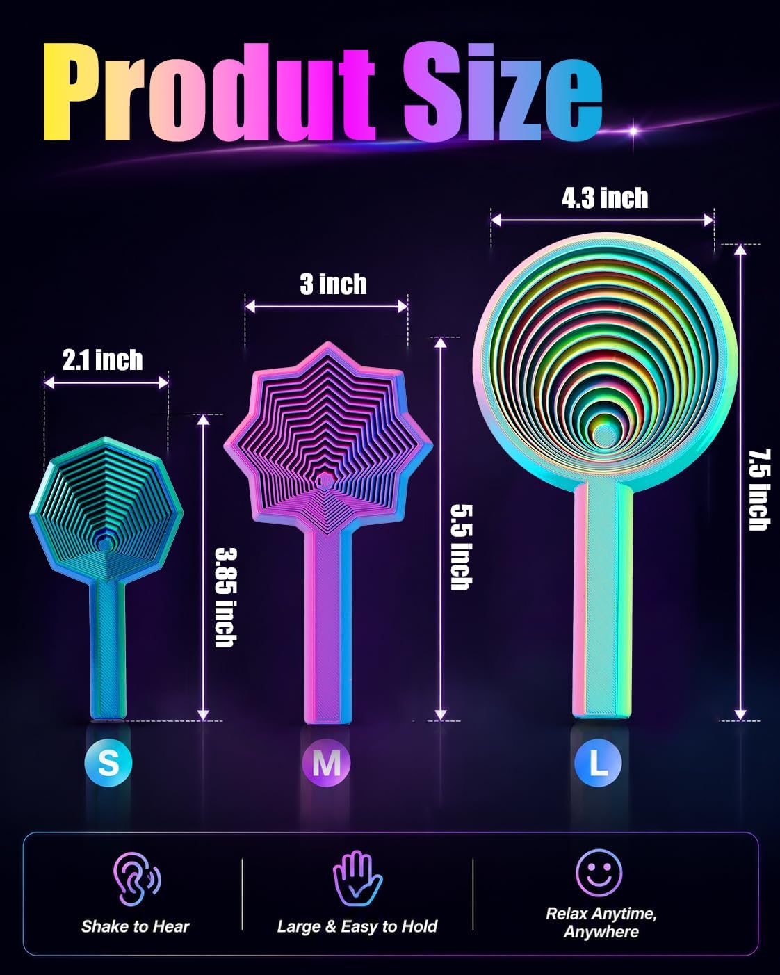 Thumbnail 6 de 3D Printed Fidget Toy Set, 7-Piece