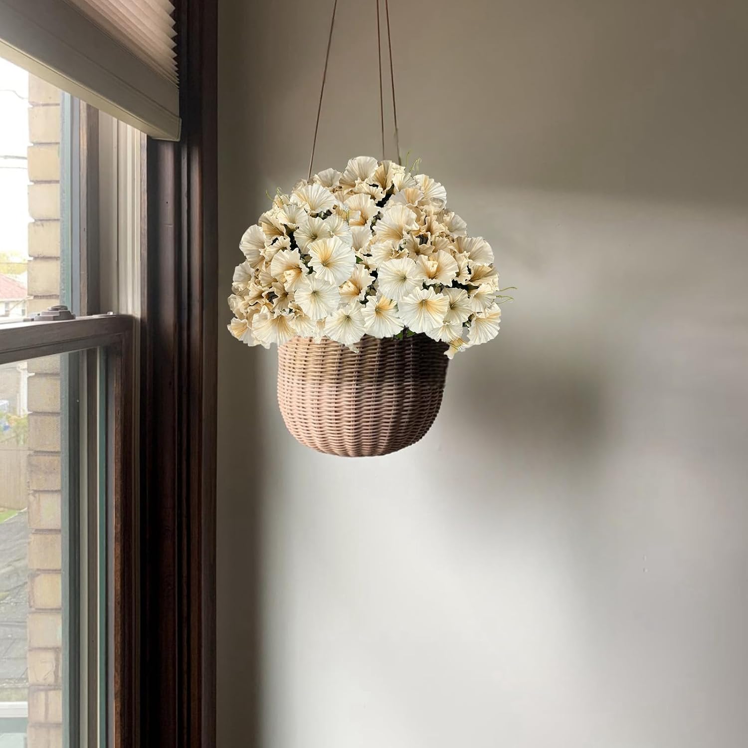 Thumbnail 3 de astylishome Artificial Flowers Indoor Faux Flower – 2Pcs Realistic Arrangements for Weddings, Home & Office