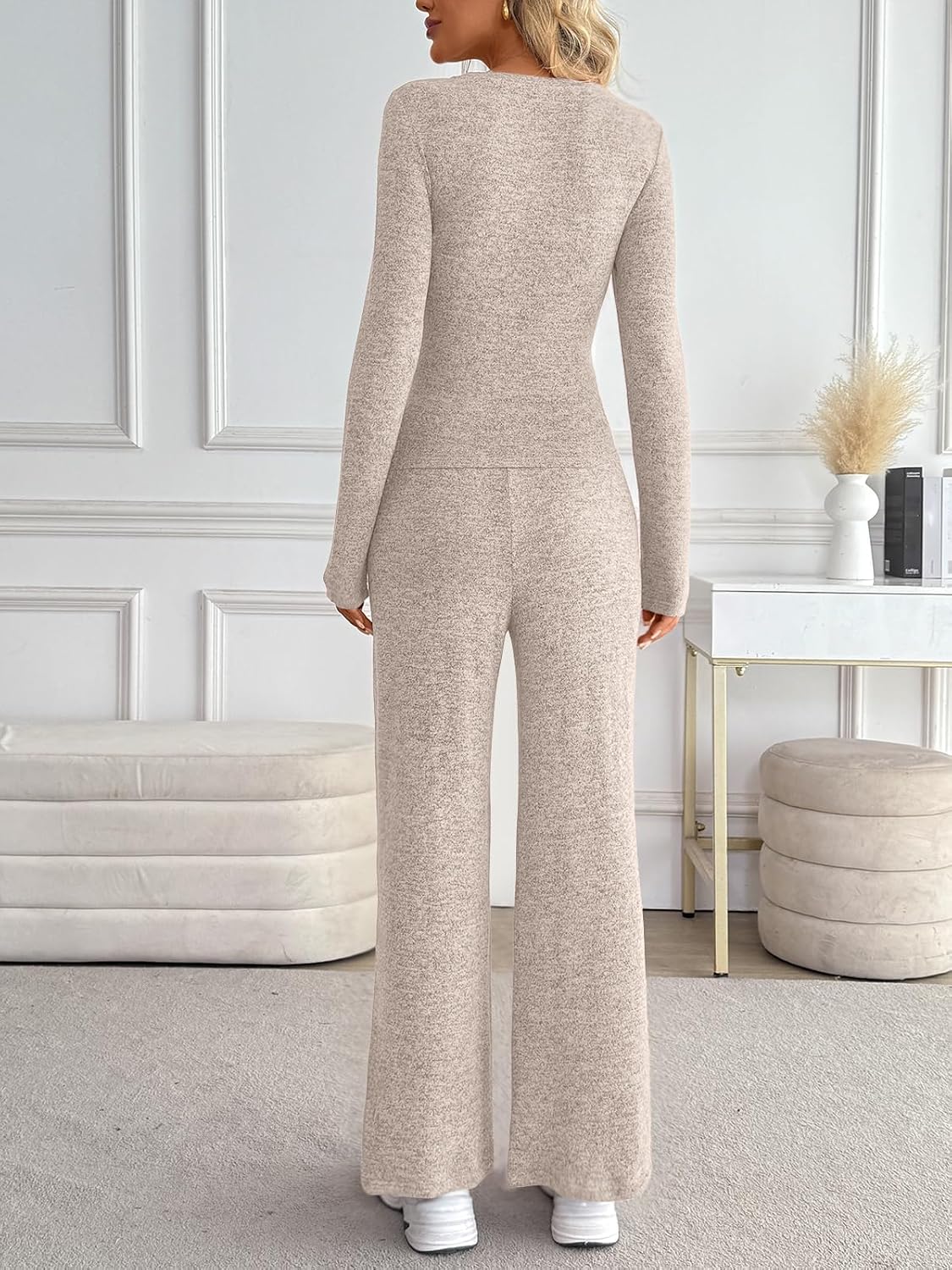 Detalle 2 de LILLUSORY Women's Lounge Set in Rayon Blend
