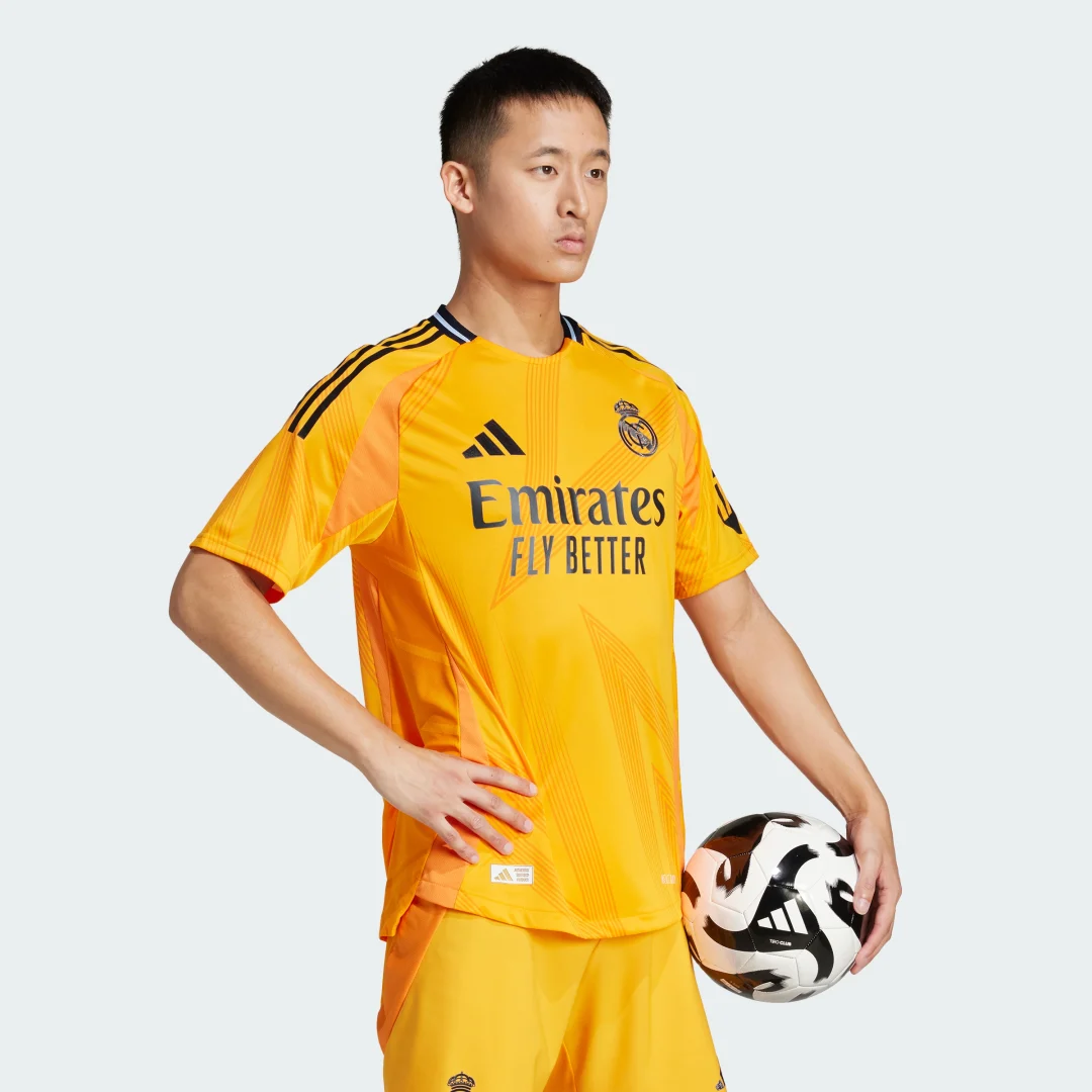 Thumbnail 2 de Camiseta segunda equipación Real Madrid 24/25 Authentic – naranja (Adidas)