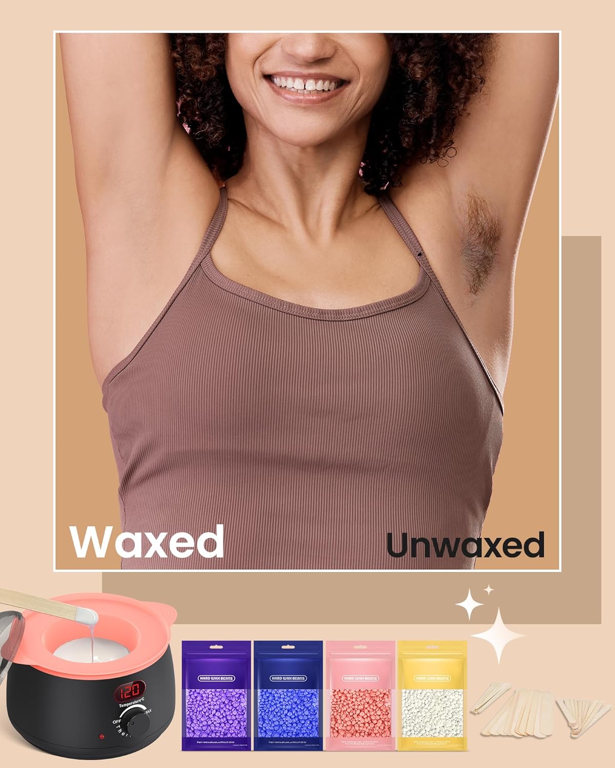 Thumbnail 5 de Waxing Set Wachs Haarentfernung Waxing Maschine