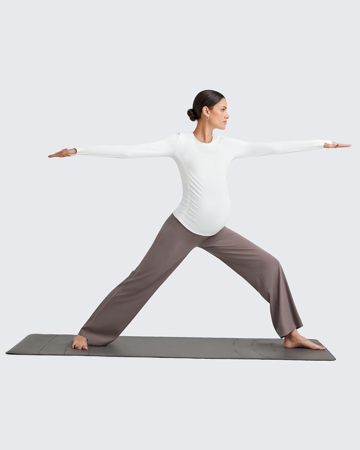 Thumbnail 6 de G4Free Maternity Yoga Pants in a Lycra Blend