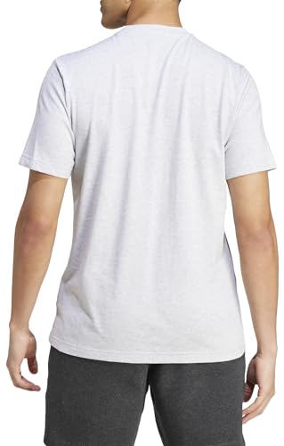 Detalle 2 de adidas Codes Linear Graphic tee L, Light Grey Heather