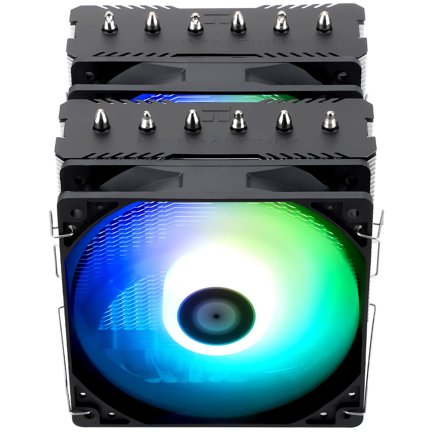 Detalle 2 de Thermalright Peerless Assassin 120 SE ARGB CPU-Kühler – Dual 120 mm, ARGB-Licht, 6 Heatpipes, AM4/AM5 und Intel-kompatibel