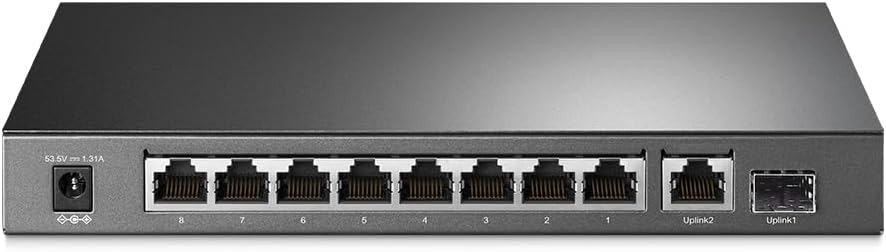 Detalle 2 de TP-Link TL-SG1210P 10-Port PoE+ Switch