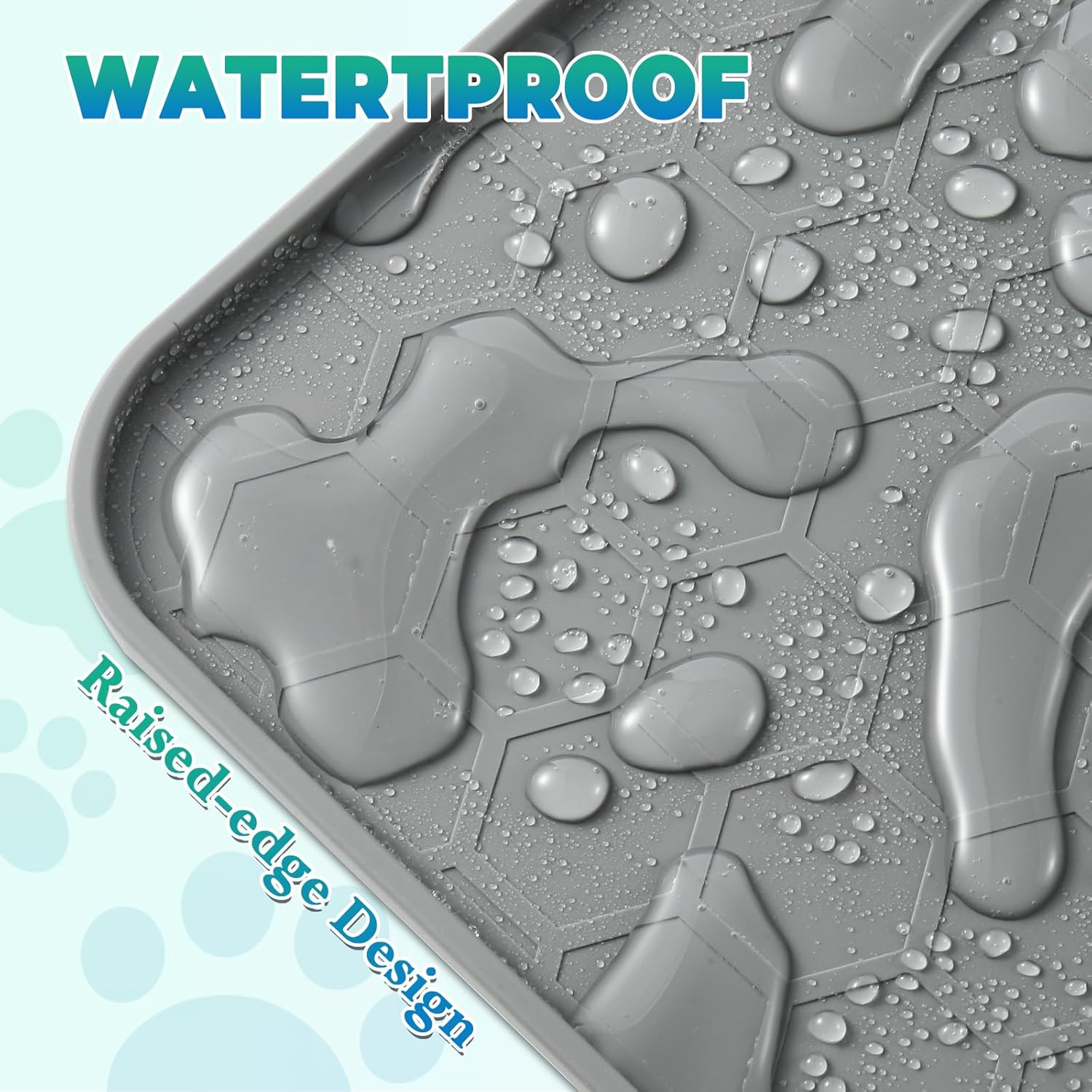 Thumbnail 3 de Large Silicone Cat Litter Mat 86x56 cm – Anti-Slip, Waterproof & Easy to Clean