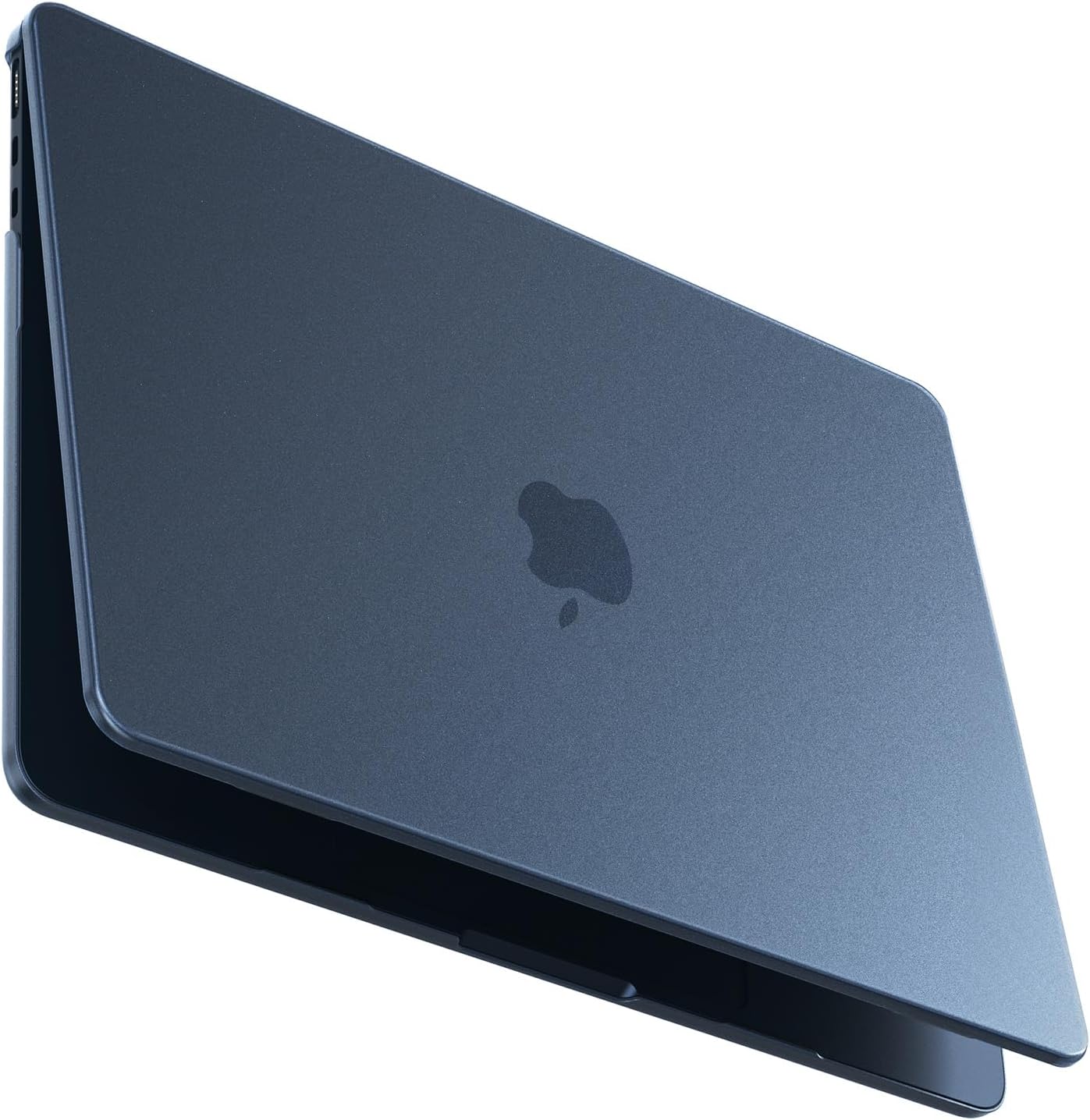 Detalle de BlueSwan Matt Hülle für MacBook Air 15 Zoll (2023–2026) – ultradünne Hartschale im Mitternacht-Blau
