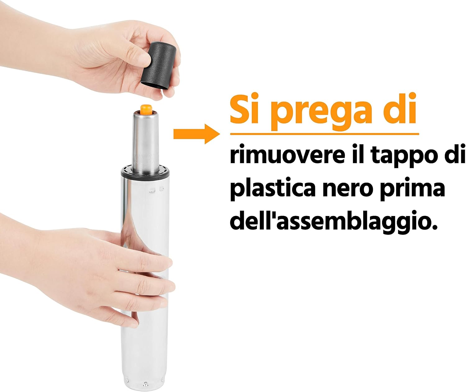 Thumbnail 6 de Yaheetech Sgabello Sedia Estetista con Ruote Regolabile in Altezza e Schienale – Ecopelle Nero