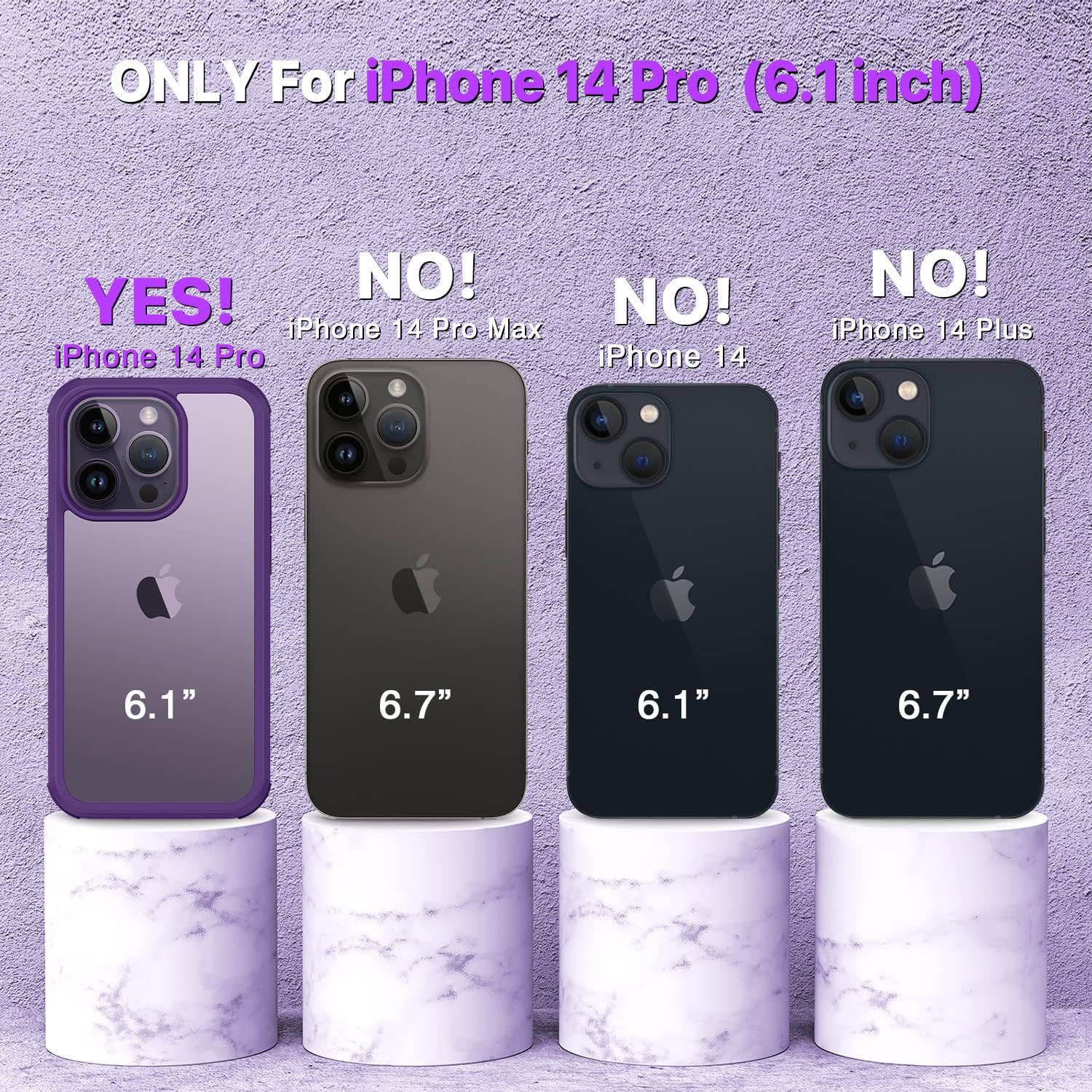 Thumbnail 1 de CENHUFO iPhone 14 Pro case 360° protection