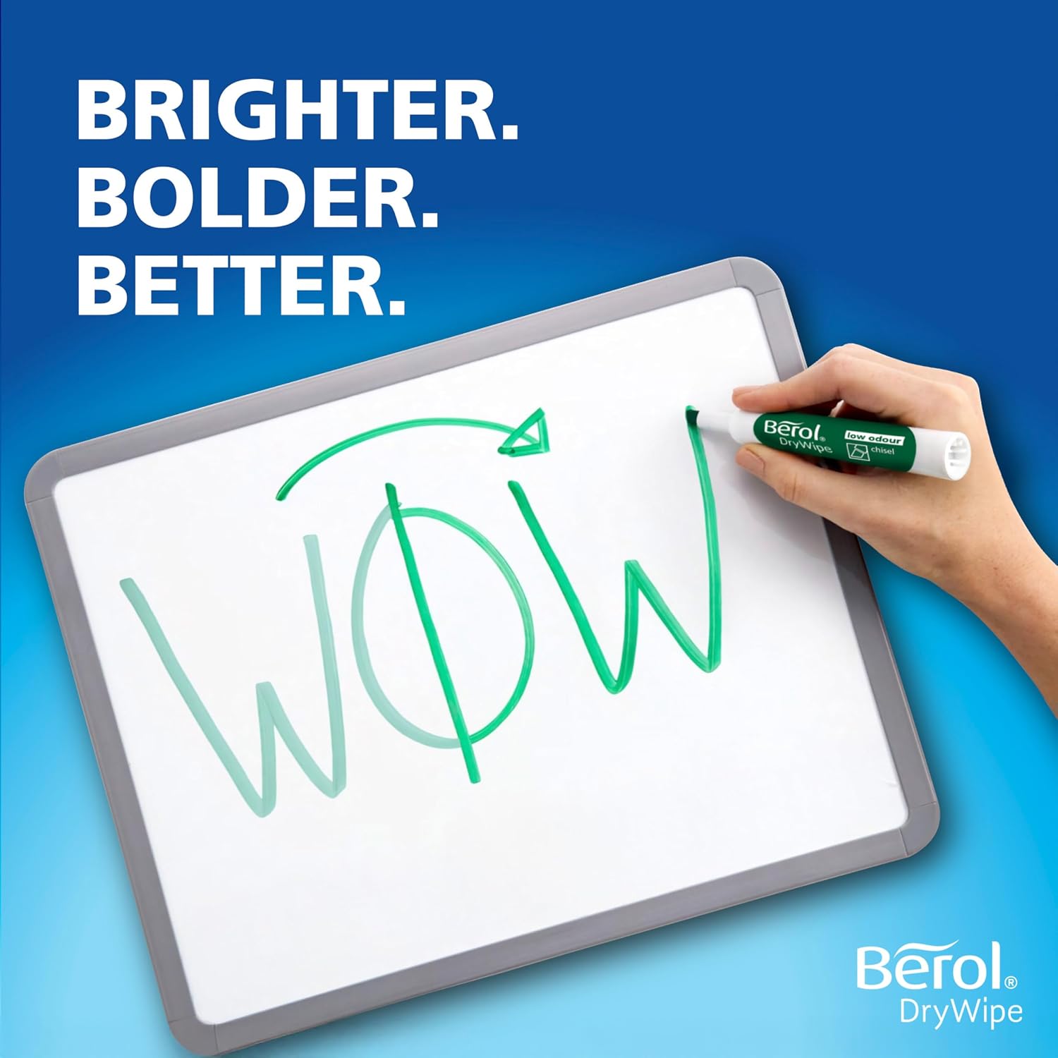 Detalle 2 de Berol Dry Wipe Whiteboard Marker Pens