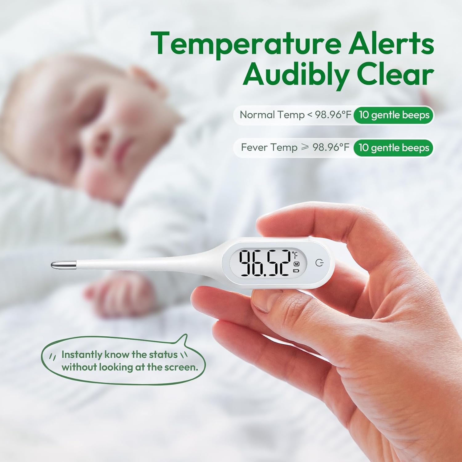 Thumbnail 2 de Tempx 8-Second Digital Thermometer for Adults and Kids