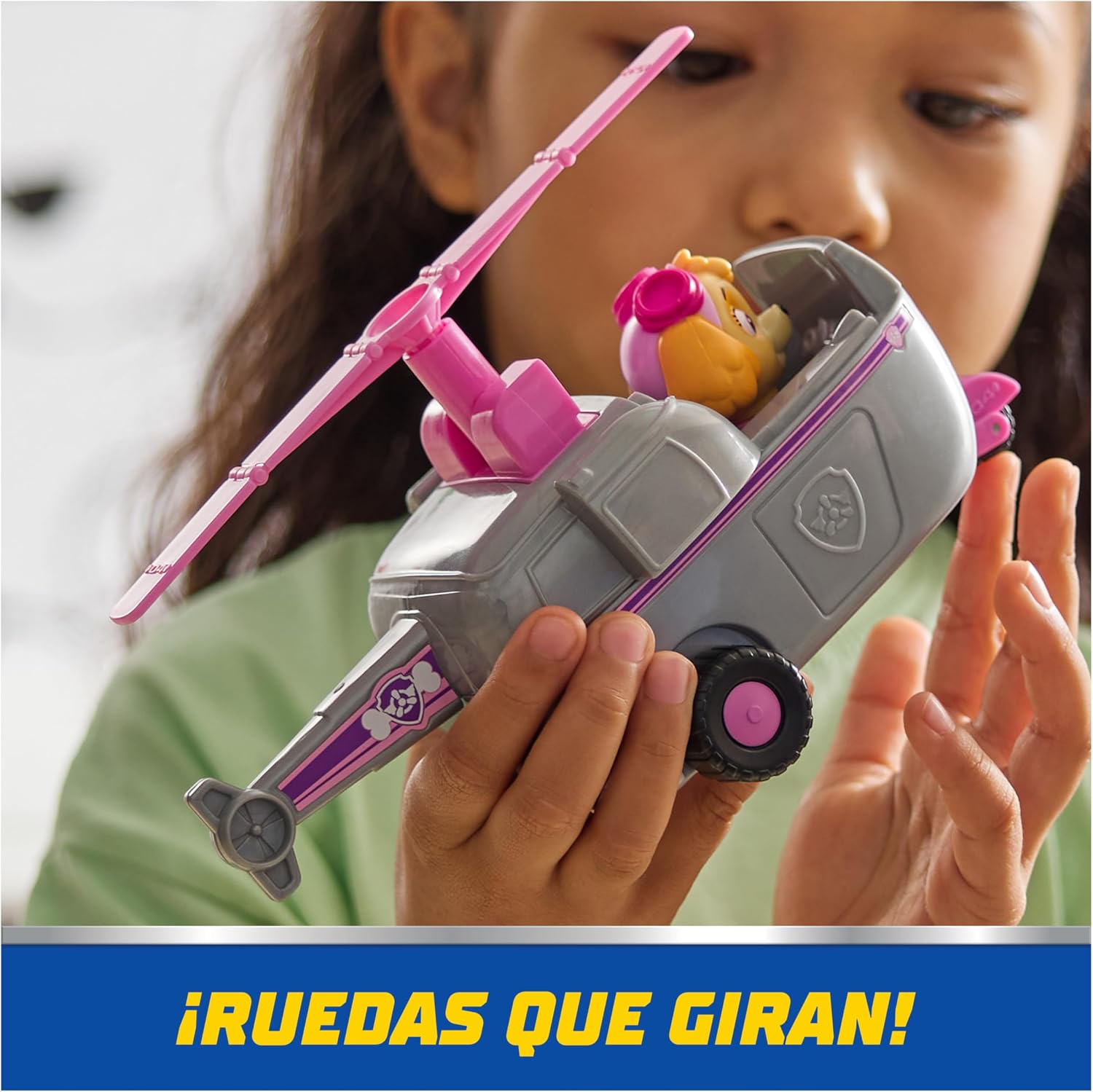 Thumbnail 6 de Patrulla Canina Helicóptero y Figura Skye 🚁 Juguete 3+
