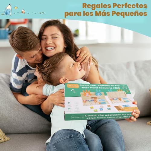 Thumbnail 6 de Wdmiya Juguetes Montessori 3 en 1 para Niños de 3 a 5 Años – Aprender a Contar y Resolver Sumas