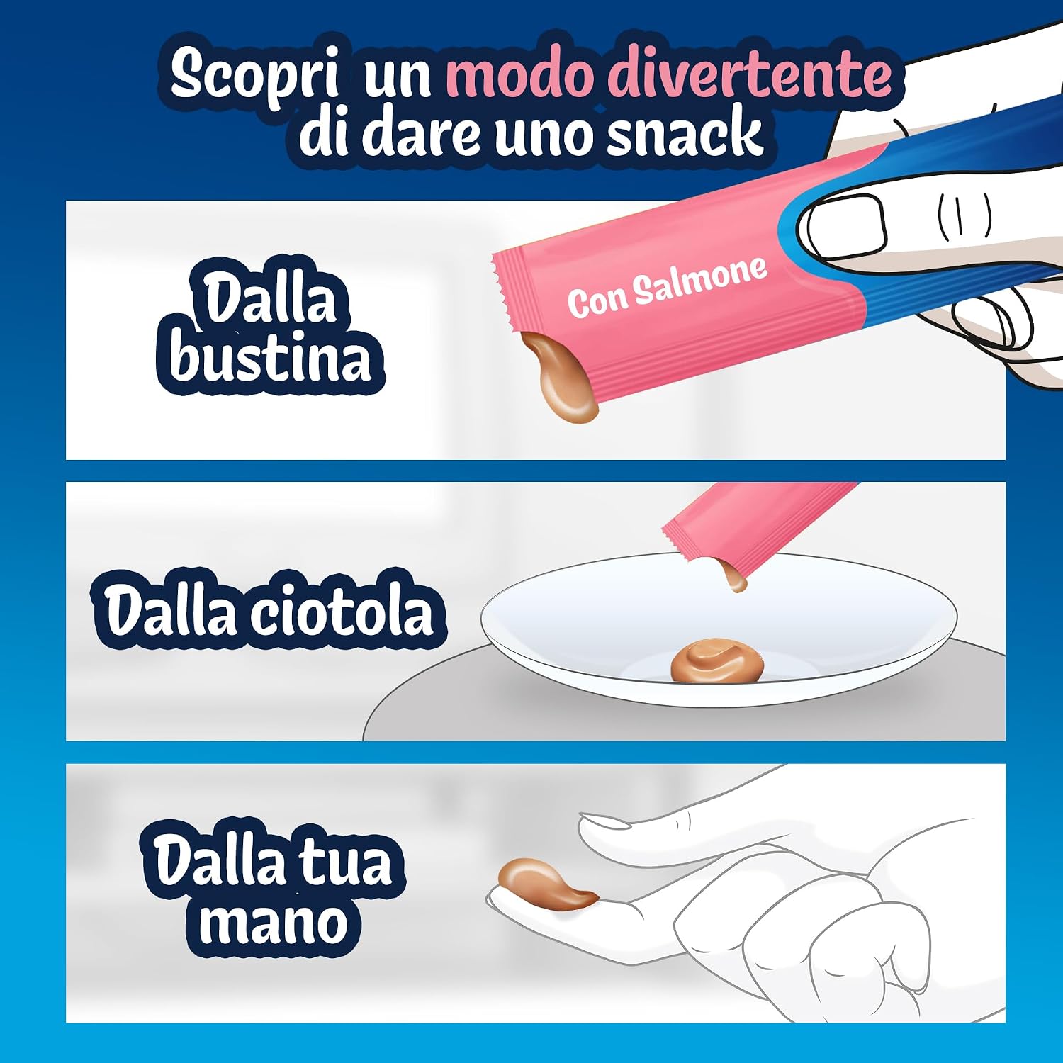 Thumbnail 3 de Felix Deli Moments Snack Liquidi per Gatti Adulti con Salmone – 44 confezioni da 10 g