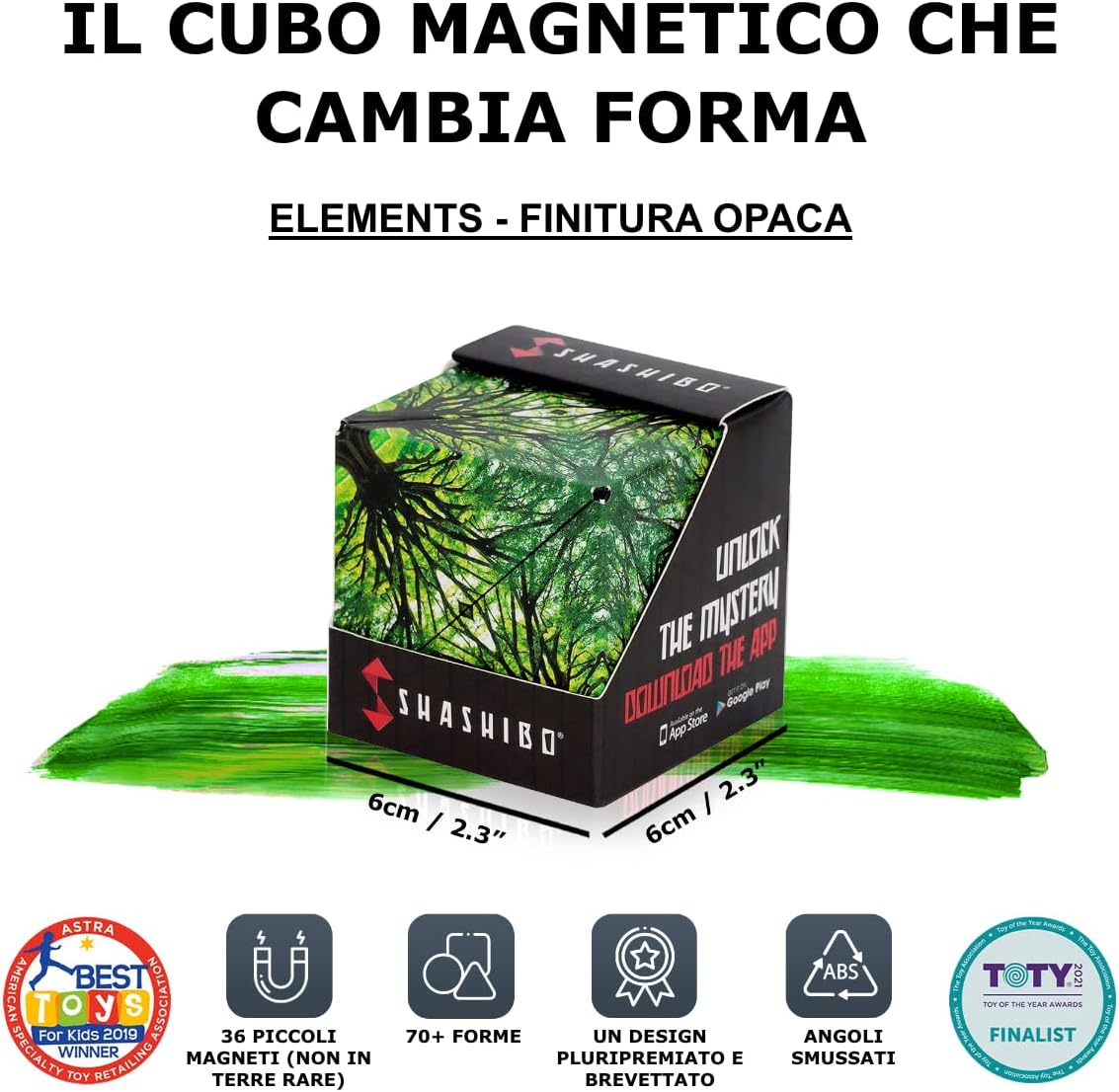 Detalle 2 de SHASHIBO Cubo Cambiaforma 36 magneti