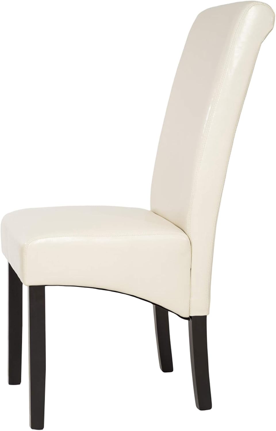 Detalle 1 de tectake 4260397651322 matstolar i konstläder, 2-pack med högt ryggstöd